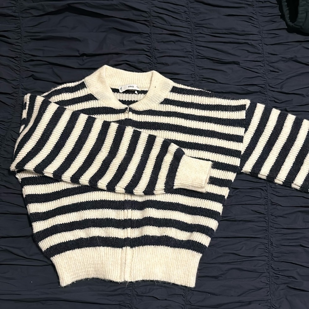 Mango Light Throwover Cardigan Jacket